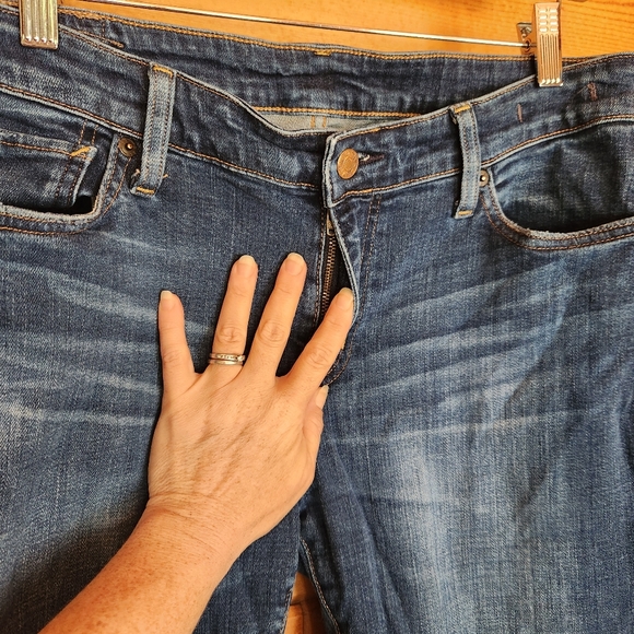 Denim & Supply Ralph Lauren 💜 Straight Leg Jeans Stone Wash Stretch Sz 32 X 31" - Picture 5 of 11